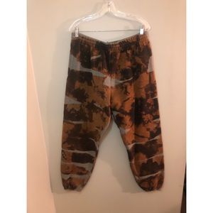 Bleach Dye Sweatpants